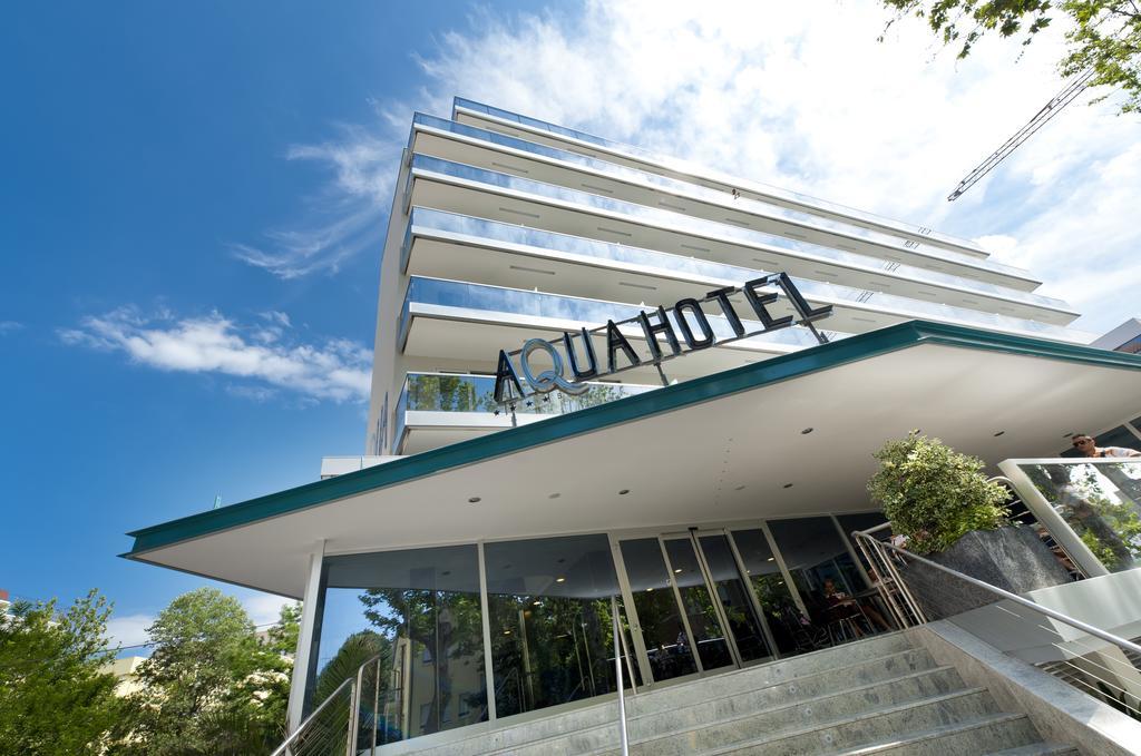 Aqua Hotel Rimini Exterior foto